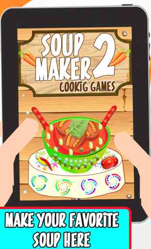 Hot Sky sopa Maker 2 - Destino juegos de cocina los alimentos como ( pizza, hamburguesas , sandwich ) 1