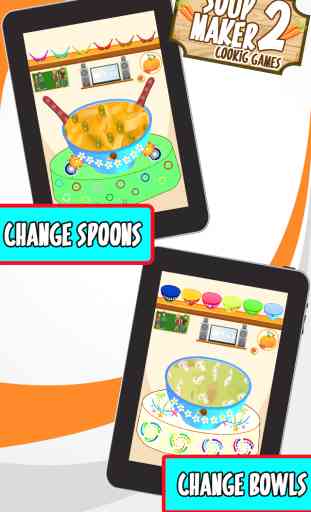 Hot Sky sopa Maker 2 - Destino juegos de cocina los alimentos como ( pizza, hamburguesas , sandwich ) 4