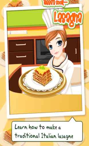 Tessa’s cooking Lasagne – aprender a hacer Lasaña   en este juego de cocina para niños 1