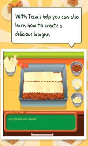 Tessa’s cooking Lasagne – aprender a hacer Lasaña   en este juego de cocina para niños 4