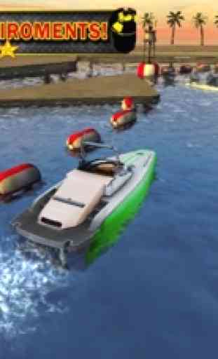 Ace 3D Boat Parking Speedboat Driving Simulator 2
