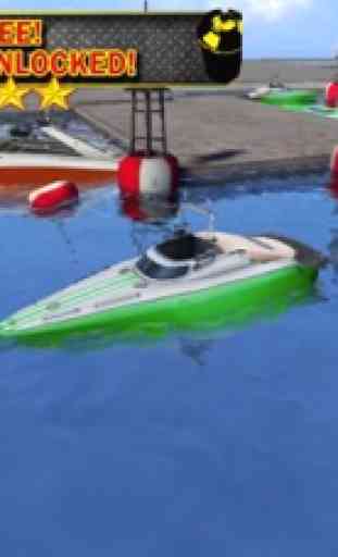 Ace 3D Boat Parking Speedboat Driving Simulator 4