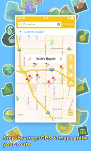 ¿Dónde comer? PRO - Encuentre restaurantes utilizando su GPS 4