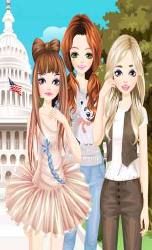 American Girls 2 - Juego de vestir y maquillar para las niñas que aman los juegos de moda 1