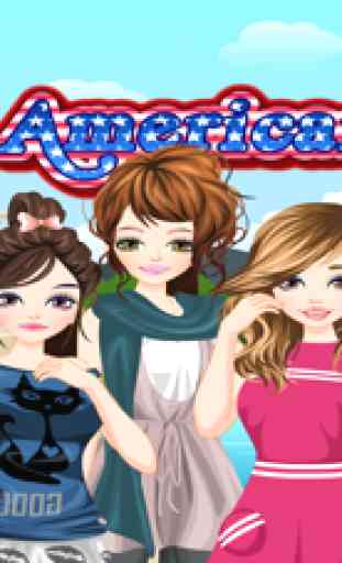 American Girls - Juego de vestir y maquillar para las niñas que aman los juegos de moda 1