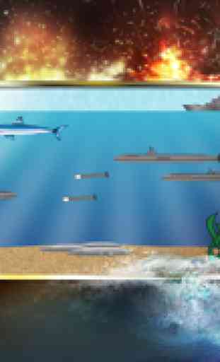 ¡Increíble batalla de submarinos! - un divertido juego gratuito de guerras de torpedos 3