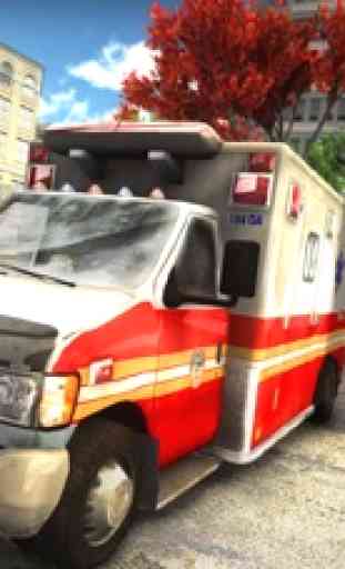 Ambulance Parking - Emergency Hospital Driving Free 1