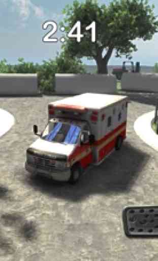 Ambulance Parking - Emergency Hospital Driving Free 4
