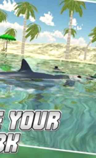 Angry Shark Attack 3D Simulator - Wild Hunter 1