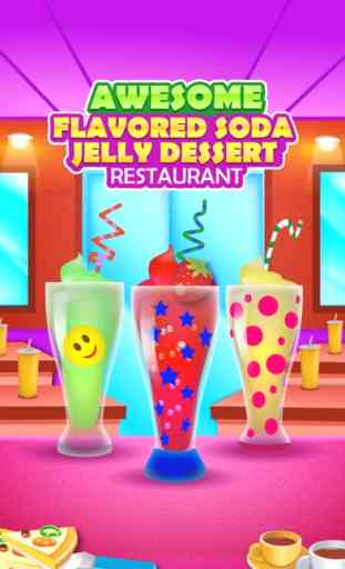 Awesome Flavored Soda Jelly Dessert Restaurant 1