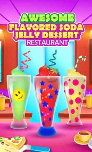 Awesome Flavored Soda Jelly Dessert Restaurant 3