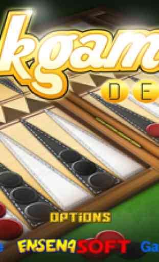 Backgammon Deluxe Go 1