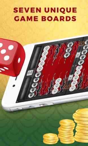 Backgammon Juego Mesa Online 3