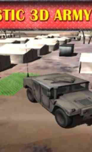 Military Truck Training Simulator Vehicle - Car Parking Games For Free 3