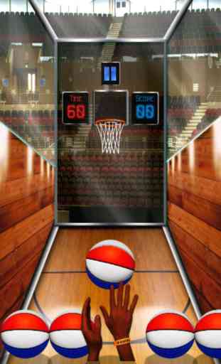 Basketball Shots Free - Game Lite - deportes fling - los mejores juegos de diversión para los niños, niños y niñas - Cool divertidos Juegos Gratis 3D - Aplicaciones adictivo multijugador Física, Adictivo App 3