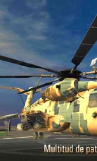 Batallas de helicópteros - Simulador 3D de la guerra mundial en batallas de helicópteros, juego multijugador en línea gratuito. 3