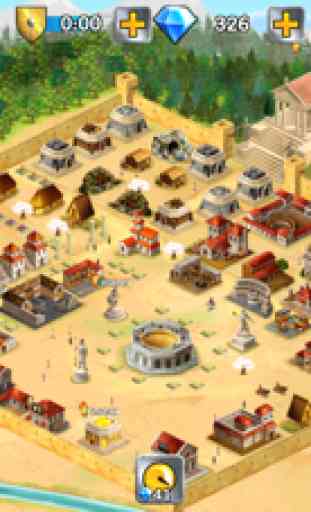 Imperio bélico:guerras romanas (Battle Empire: Roman Wars) - ¡Construye una ciudad romana y pelea para que tu imperio crezca 4