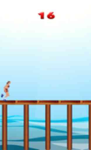 Bikini Beach Babe Jump: Run On the Hot Sand 2