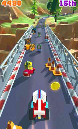 Blocky Racer – Carreras continuas en videojuego 1