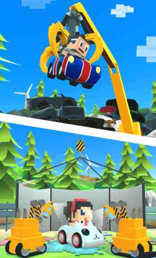 Blocky Racer – Carreras continuas en videojuego 4