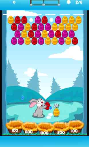 Bubble Shooter Huevo Bunny: Partido Pop Mania 2D Juego Gratis 1