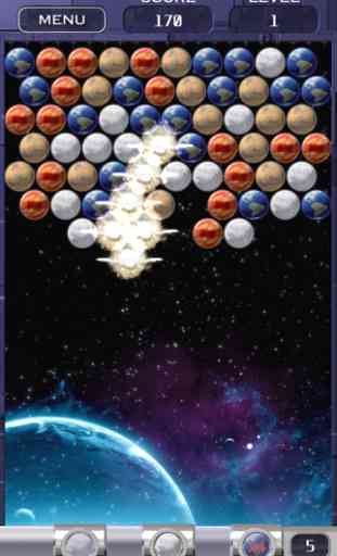Bubble Shooter Space Edition 2