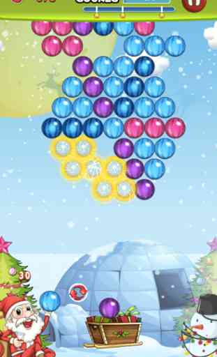 Bubble Winter Season - Matching Shooter Puzzle Game Free 3