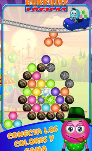 Búrbujas Lógicas - Match 4 con las burbujas que caen 2