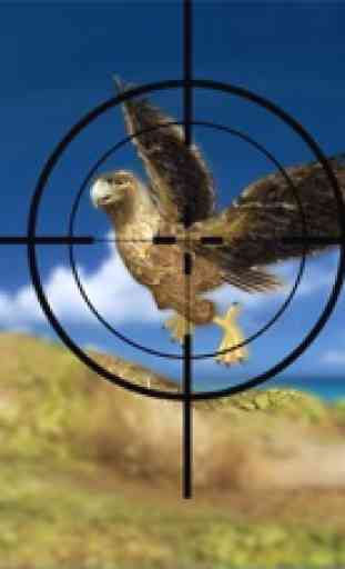 Pájaro caza águila y pato tirador sniper 3
