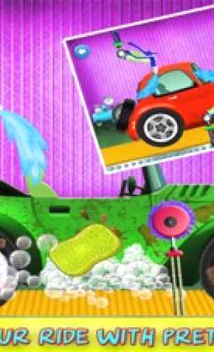 Lavado de coches salón y diseño taller - coches gratis superior lavado limpieza y reparación de juegos garage para niños 1