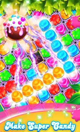 Candy Gems - New Match 3 Lollipop Candies Blast 1