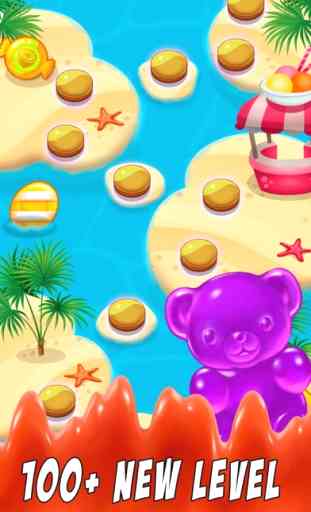 Caramelos jalea Bears - rompecabezas juegos gratis 4