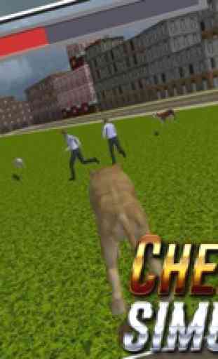 Chita City Park Ataque Sim -Tiger los animales atacan 1