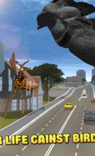 City Wasp Life Simulator 3D 2