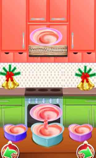 Pastel de Navidad salon de maker juegos de cocina 4