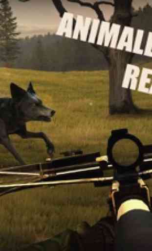 Cazador de ballesta: Animales & Real Deer Hunt 1