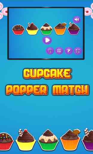Cupcake Popper Match Game 4