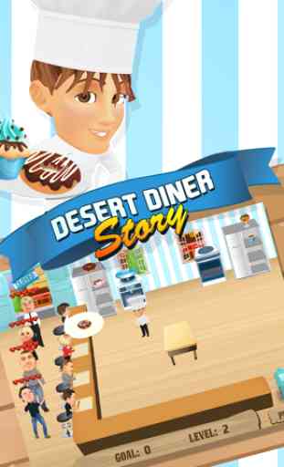 Dessert Diner Story: Order Cupcakes, Ice Cream, Donuts and More 4