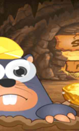 Diggy Minero de oro -  Tesoro subterráneo Garra capturadora 1