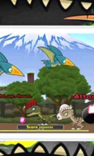 Guerra dinosaurio Lucha: Juegos Run Classic 2 1