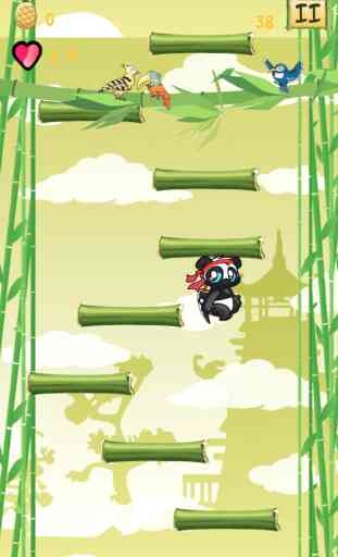 Lindo Bebé Panda Saltar 4
