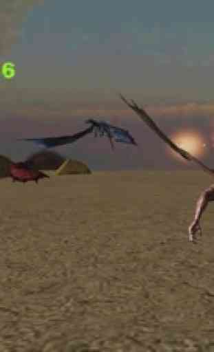 Dragon Fist Gárgola Demon 3D - una increíble guerra monstruo egipto investida 3