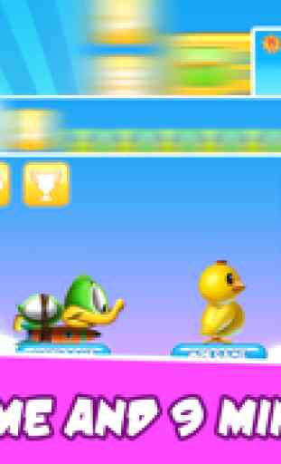 Duck Dash Lite - Los mejores juegos de la diversión para los niños, niños y niñas -  Divertido fresco 3D Juegos Gratis -  Adictivo Aplicaciones Física Multijugador, Adictivo App, juego de puzzle 3