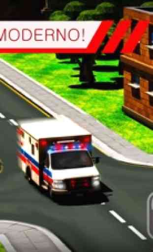 Ambulance Driver Simulator 3D 2