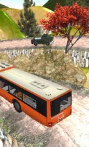 Conductor de autobús extremo offroad simulador 3d 4