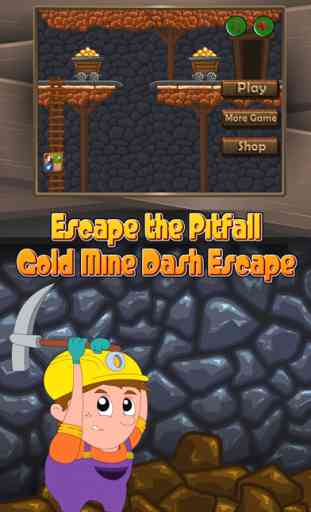Escape the Pitfall: Gold Mine Dash Escape 1