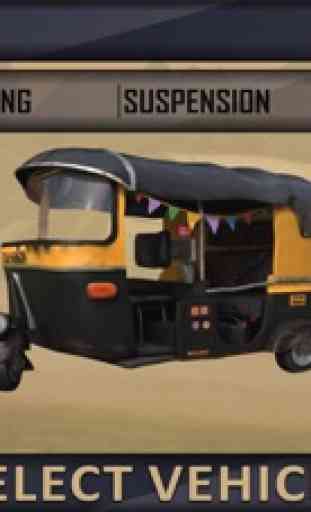 Extreme Off Road Auto Rickshaw Conducir - Simulaci 1