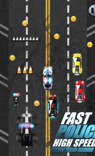 Fast Policía de Alta Velocidad Calle Drag Racing HD Gratis 4