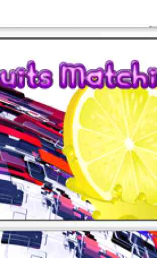 Fruta match juegos de memoria cerebrales los niños 4