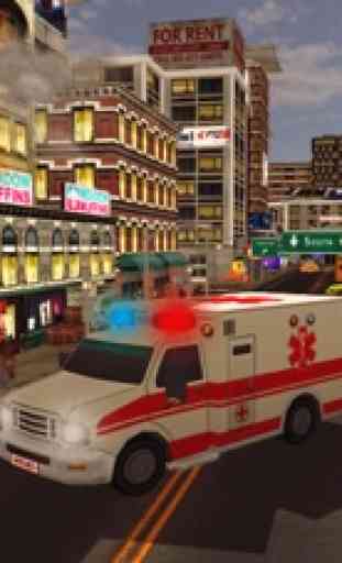 simulador de ambulancia 2017 - 911 rescue driving 1